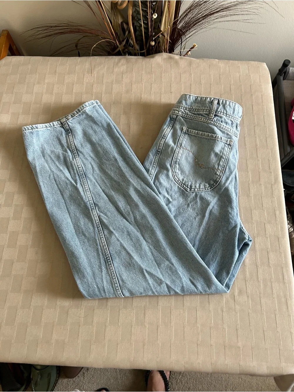 Free People We The Free Aster High Rise Straight Leg Jean